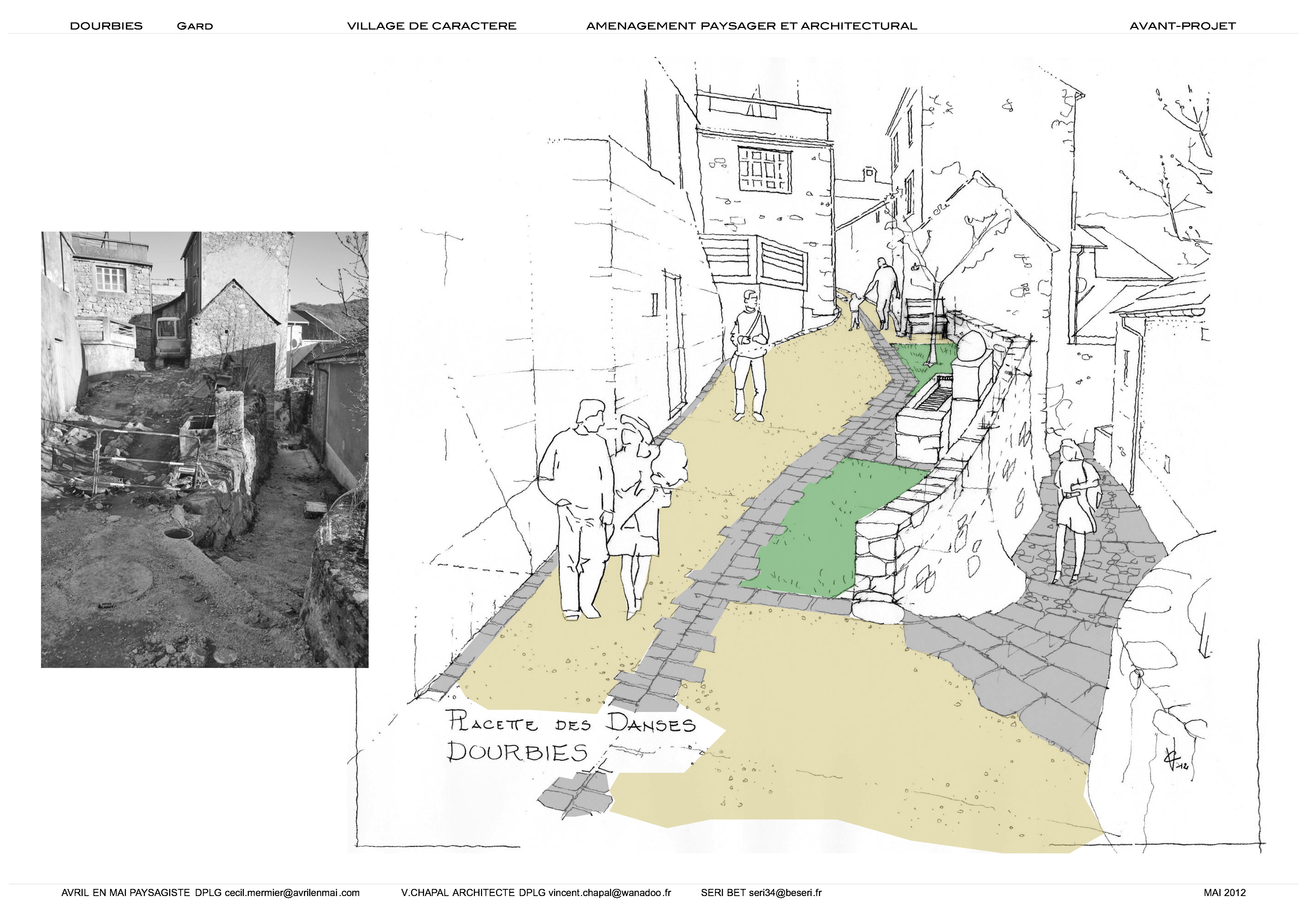 La placette des danses